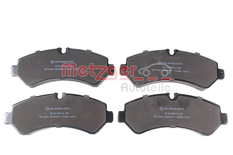METZGER AUTOTEILE 1170948 Brake Pad Set, disc brake