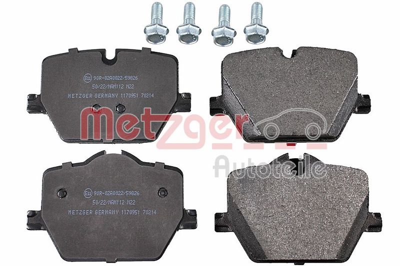 METZGER AUTOTEILE 1170951 Brake Pad Set, disc brake