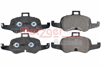 Brake Pad Set, disc brake METZGER 1170982