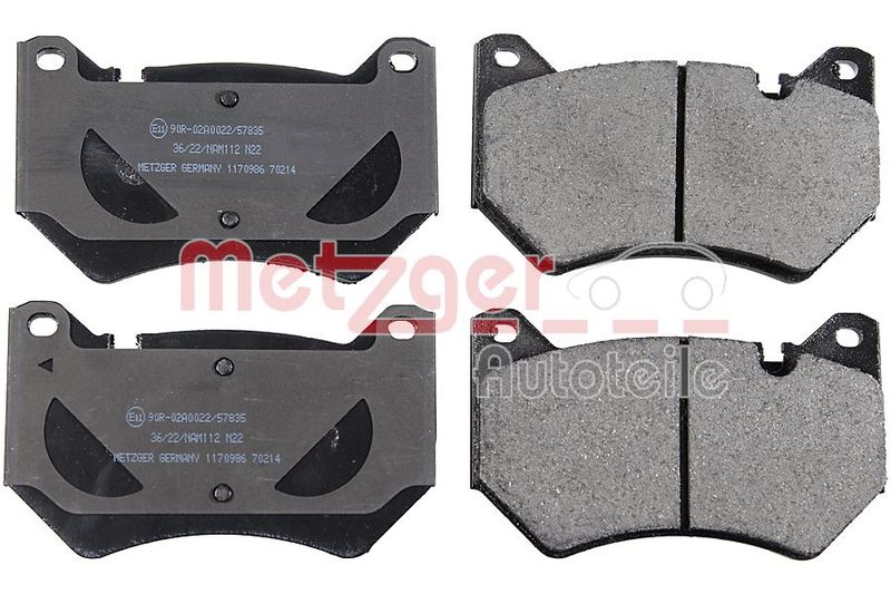 METZGER AUTOTEILE 1170986 Brake Pad Set, disc brake