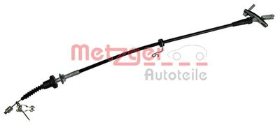 Cable Pull, clutch control METZGER AUTOTEILE 18.2524