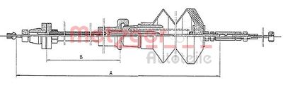 Accelerator Cable METZGER AUTOTEILE 1903.5