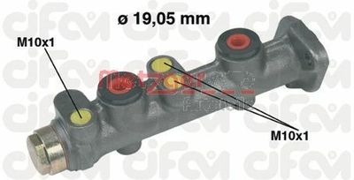 Brake Master Cylinder METZGER AUTOTEILE 202-028