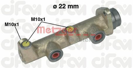METZGER AUTOTEILE 202-134 Brake Master Cylinder