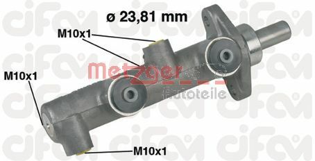 METZGER AUTOTEILE 202-159 Brake Master Cylinder