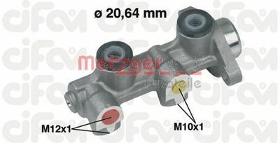 Brake Master Cylinder METZGER AUTOTEILE 202-190