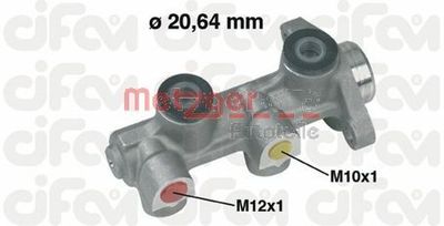 Brake Master Cylinder METZGER AUTOTEILE 202-224