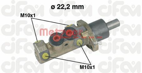 METZGER AUTOTEILE 202-228 Brake Master Cylinder