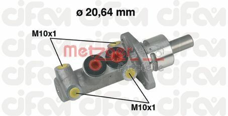 METZGER AUTOTEILE 202-277 Brake Master Cylinder