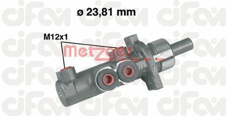 METZGER AUTOTEILE 202-280 Brake Master Cylinder