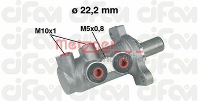 Brake Master Cylinder METZGER AUTOTEILE 202-294
