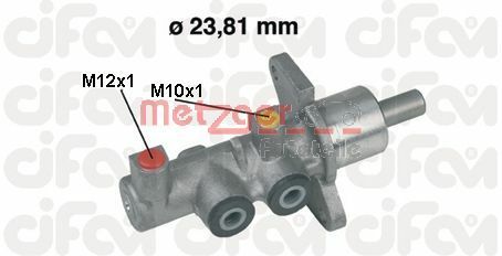 METZGER AUTOTEILE 202-379 Brake Master Cylinder