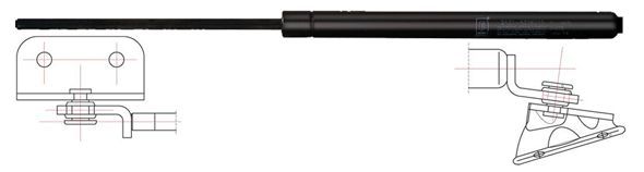 METZGER AUTOTEILE 2110019 Gas Spring, boot/cargo area