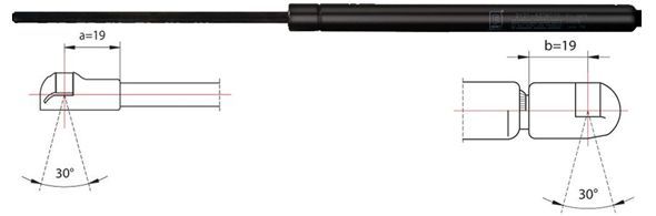METZGER AUTOTEILE 2110090 Gas Spring, boot/cargo area