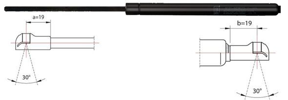 METZGER AUTOTEILE 2110318 Gas Spring, boot/cargo area