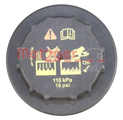 Cap, coolant tank METZGER AUTOTEILE 2140118