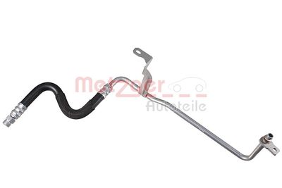 Oil Cooler Line, automatic transmission METZGER AUTOTEILE 2361122