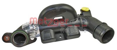 Resonator, charge air cooling METZGER AUTOTEILE 2400409