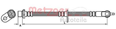 Brake Hose METZGER AUTOTEILE 4110116