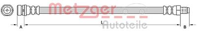 Brake Hose METZGER AUTOTEILE 4110795