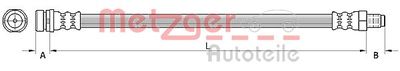 Brake Hose METZGER AUTOTEILE 4110802
