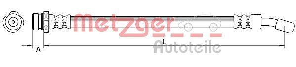 METZGER AUTOTEILE 4111032 Brake Hose