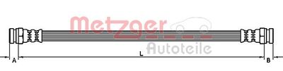 Brake Hose METZGER AUTOTEILE 4118576