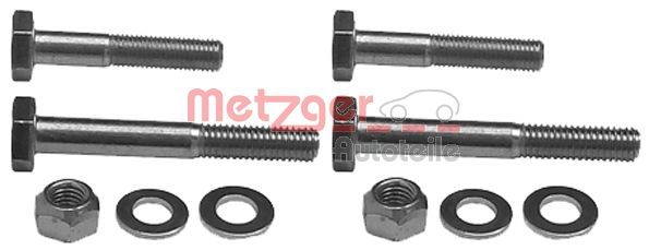 METZGER AUTOTEILE 55001848 Mounting and Bolting Kit, control/trailing arm