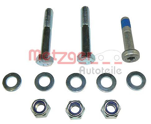 METZGER AUTOTEILE 55002418 Mounting and Bolting Kit, control/trailing arm