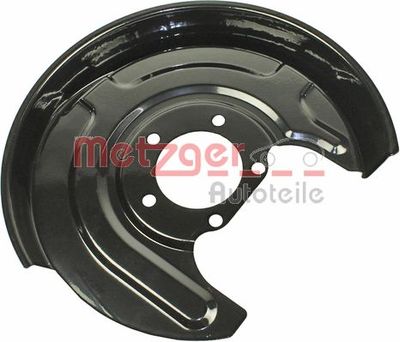 Splash Guard, brake disc METZGER AUTOTEILE 6115052