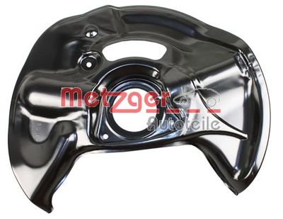 Splash Guard, brake disc METZGER AUTOTEILE 6115236