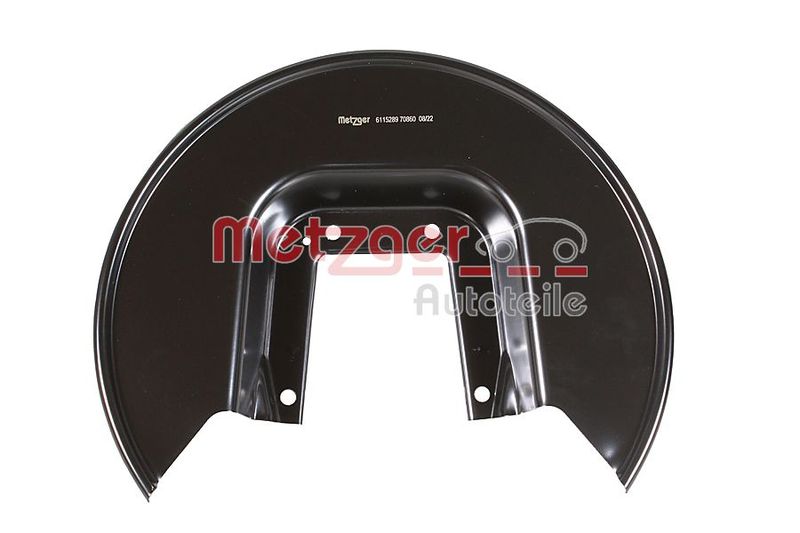 METZGER AUTOTEILE 6115289 Splash Guard, brake disc