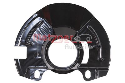 Splash Guard, brake disc METZGER AUTOTEILE 6115521