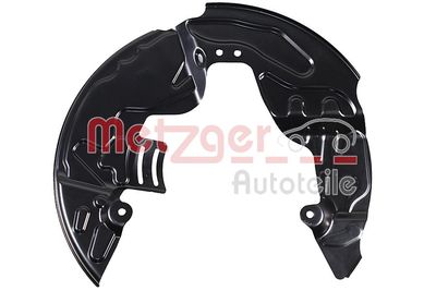 Splash Guard, brake disc METZGER AUTOTEILE 6115558