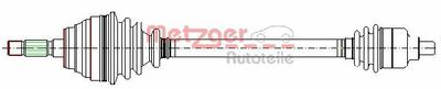 Drive Shaft METZGER AUTOTEILE 7210027