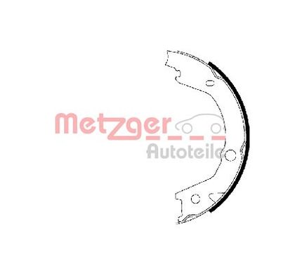 Brake Shoe Set, parking brake METZGER AUTOTEILE MG 225