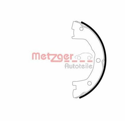 Brake Shoe Set, parking brake METZGER AUTOTEILE MG 965