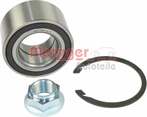 METZGER AUTOTEILE WM 7538 Wheel Bearing Kit