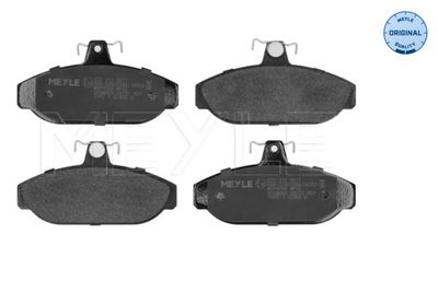 Brake Pad Set, disc brake MEYLE 025 212 6617