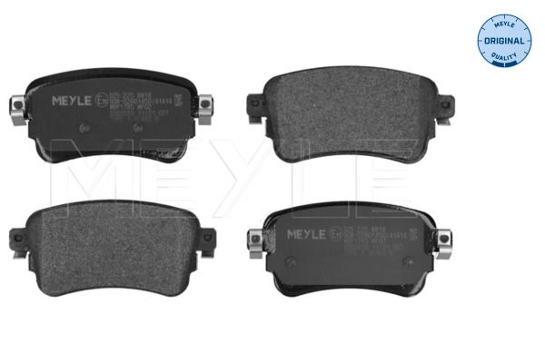 MEYLE 025 225 8818 Brake Pad Set, disc brake