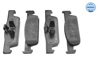 Brake Pad Set, disc brake MEYLE 025 257 0217