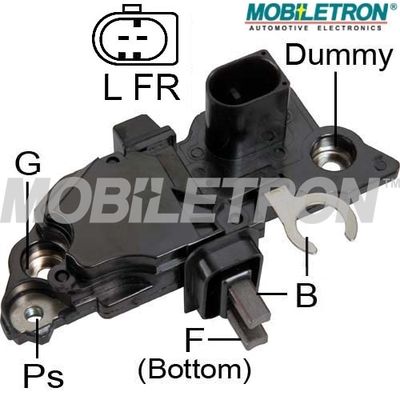 MOBILETRON VR-B254 Alternator Regulator
