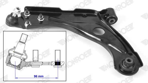 MONROE L38J05 Control/Trailing Arm, wheel suspension