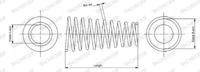 Suspension Spring MONROE SP3726