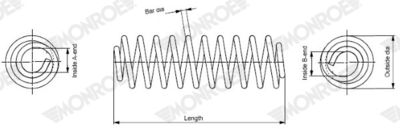 Suspension Spring MONROE SP4132