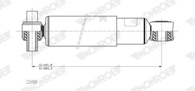 Shock Absorber MONROE T5469