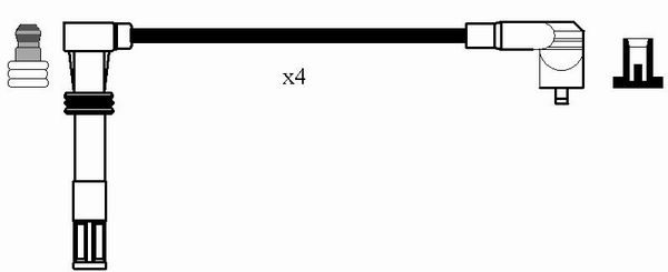 NGK 0501 Ignition Cable Kit