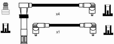 Ignition Cable Kit NGK 0963