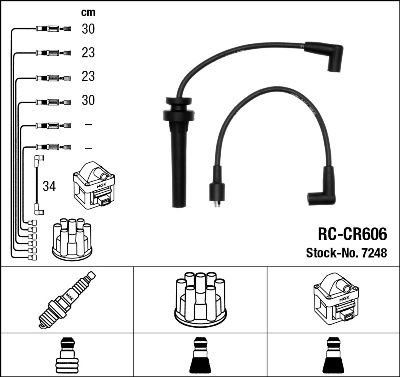 NGK 7248 Ignition Cable Kit