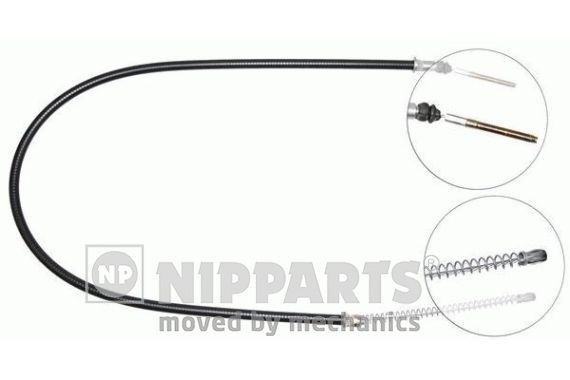 NIPPARTS J12598 Cable Pull, parking brake